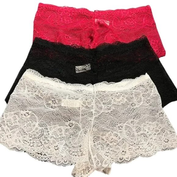 Home Dressing Nightwear and 3pcs Floral Lace Panties - Picture 10 of 10